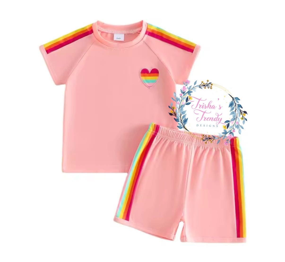 PREORDER: Rainbow Heart Set