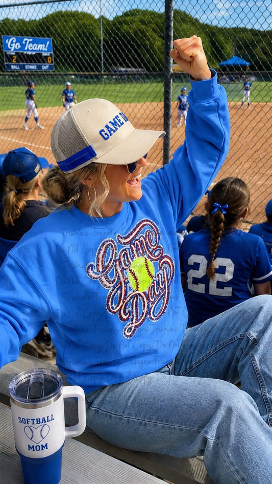 Game day patch tee