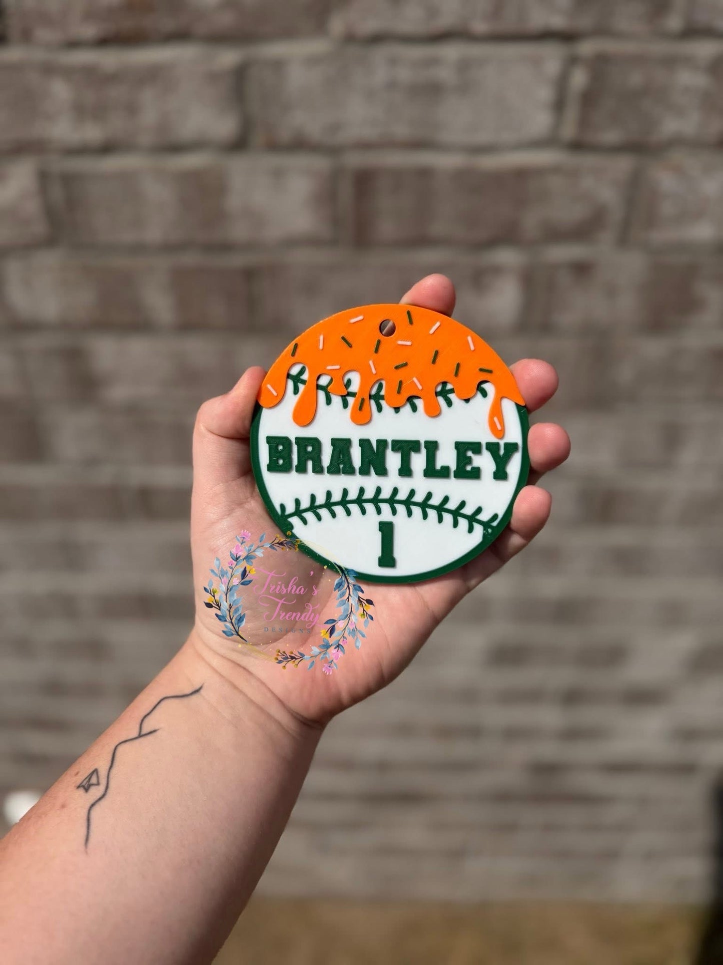 Custom bag tag