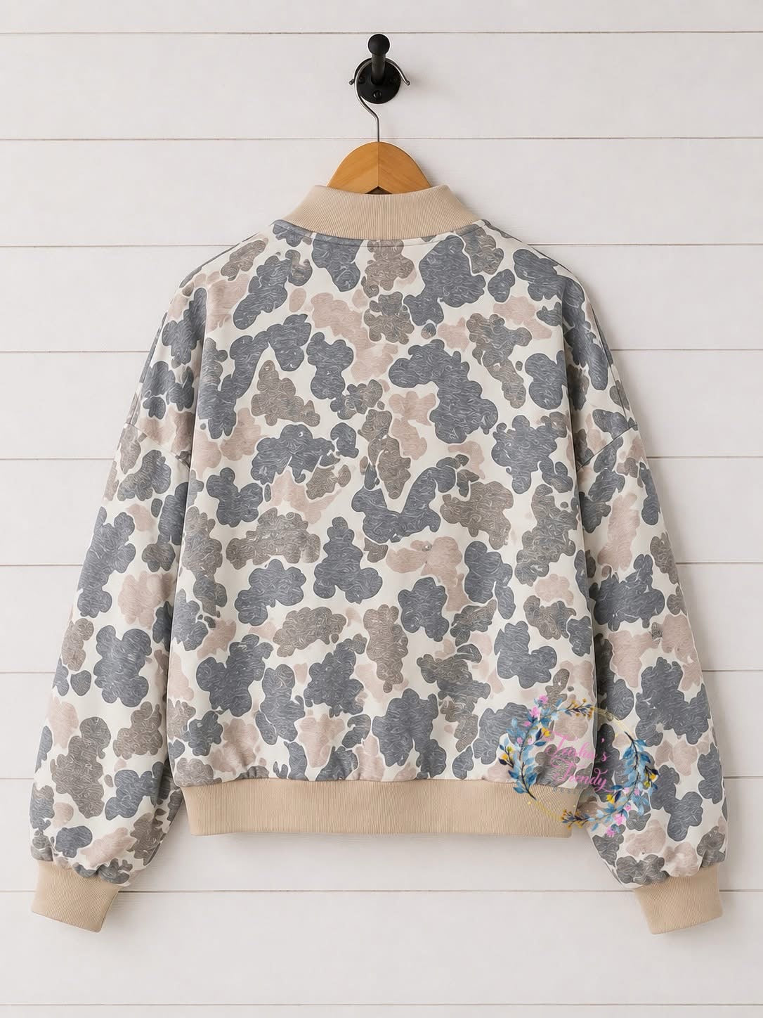 PREORDER: Camo Bomber Jacket