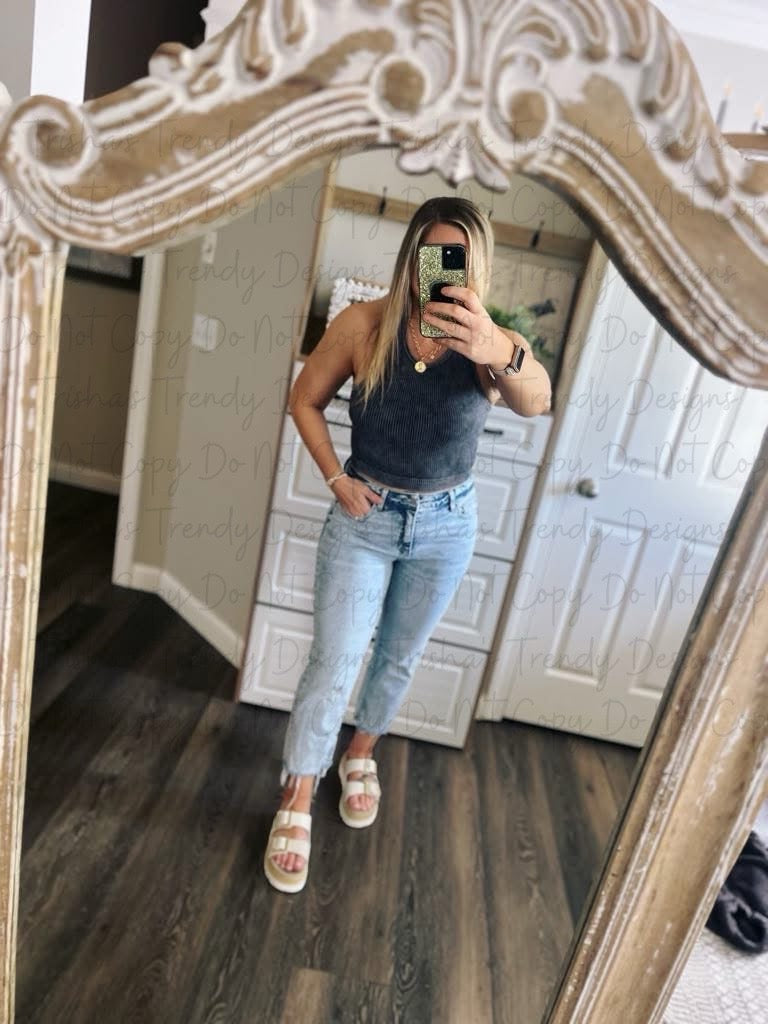 PREORDER: The Libby Ribbed Racerback Tank