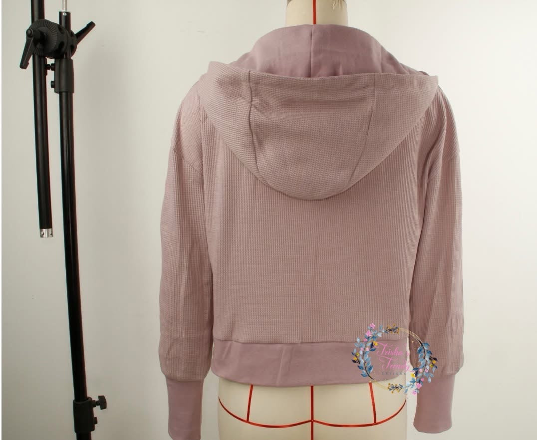 PREORDER: Re-run Lucia Waffle Zip