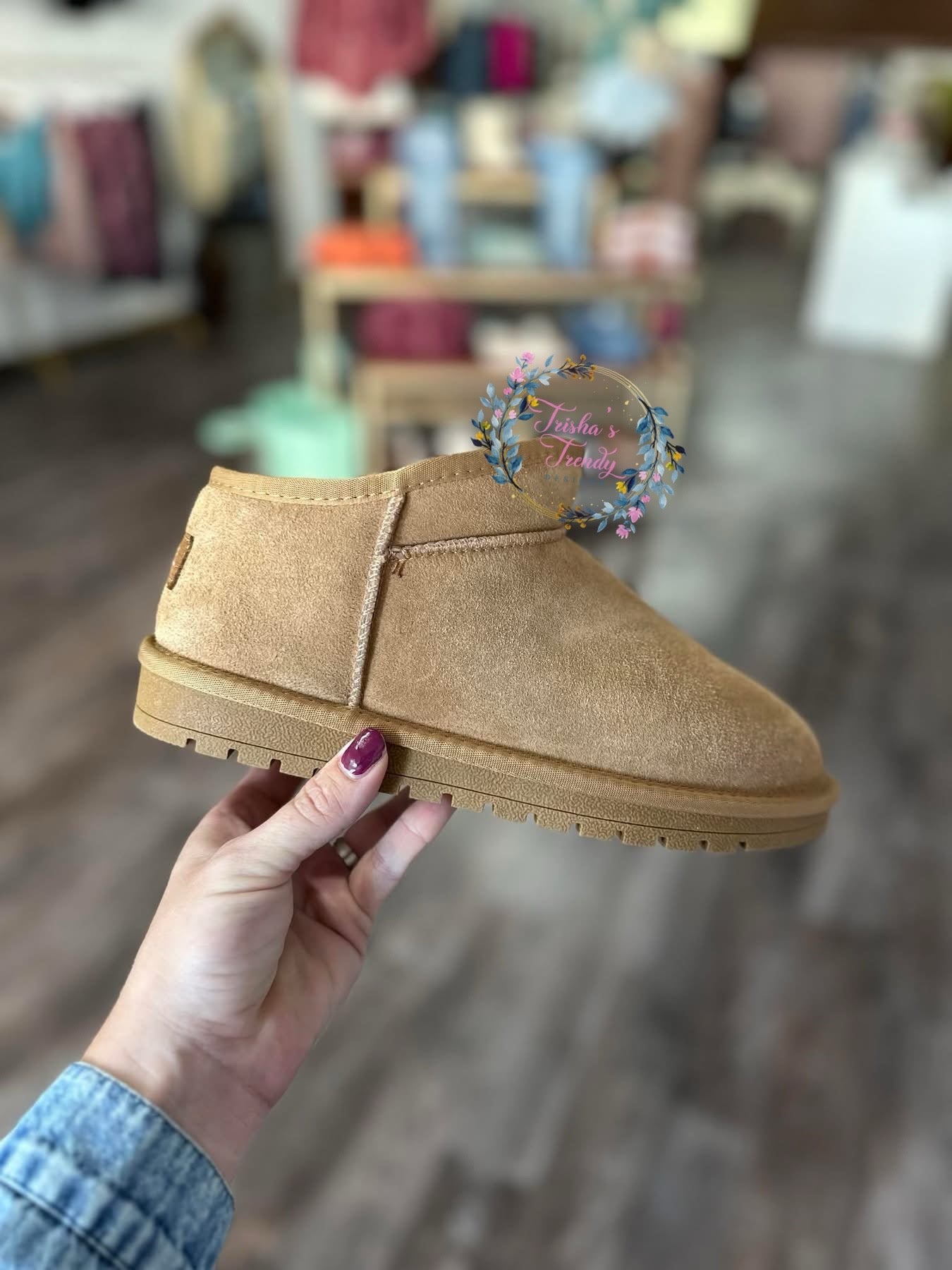 Preorder: Faux Fur Lined Shortie Boots