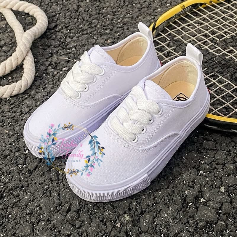 PREORDER: Kid's Cavas Lace-up Shoes