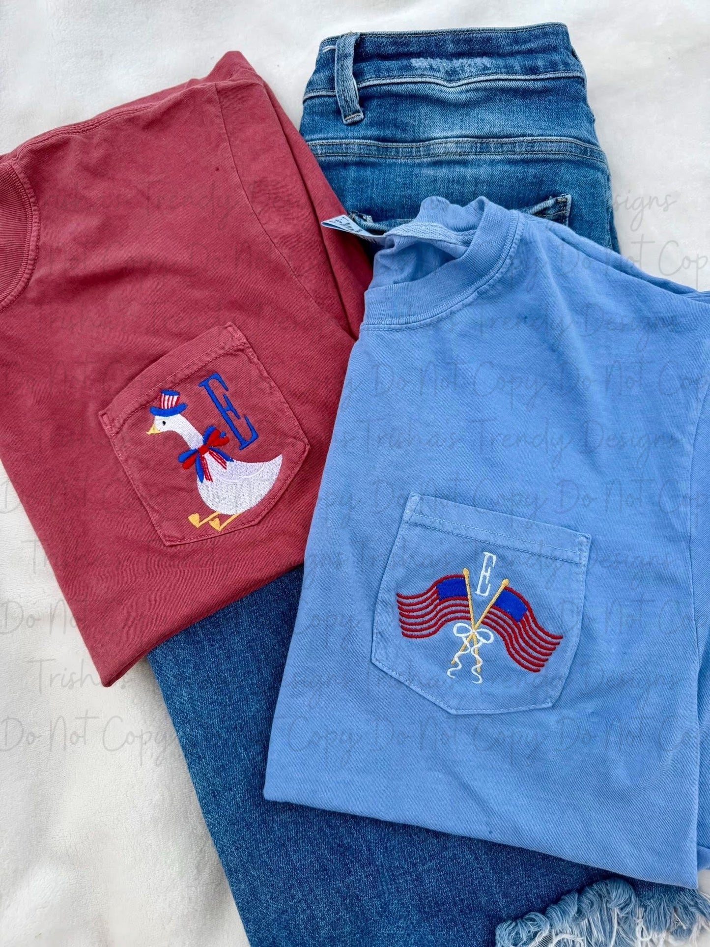 Patriotic pocket tee 🇺🇸