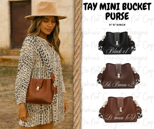 PREORDER: Tay Mini Bucket Purse