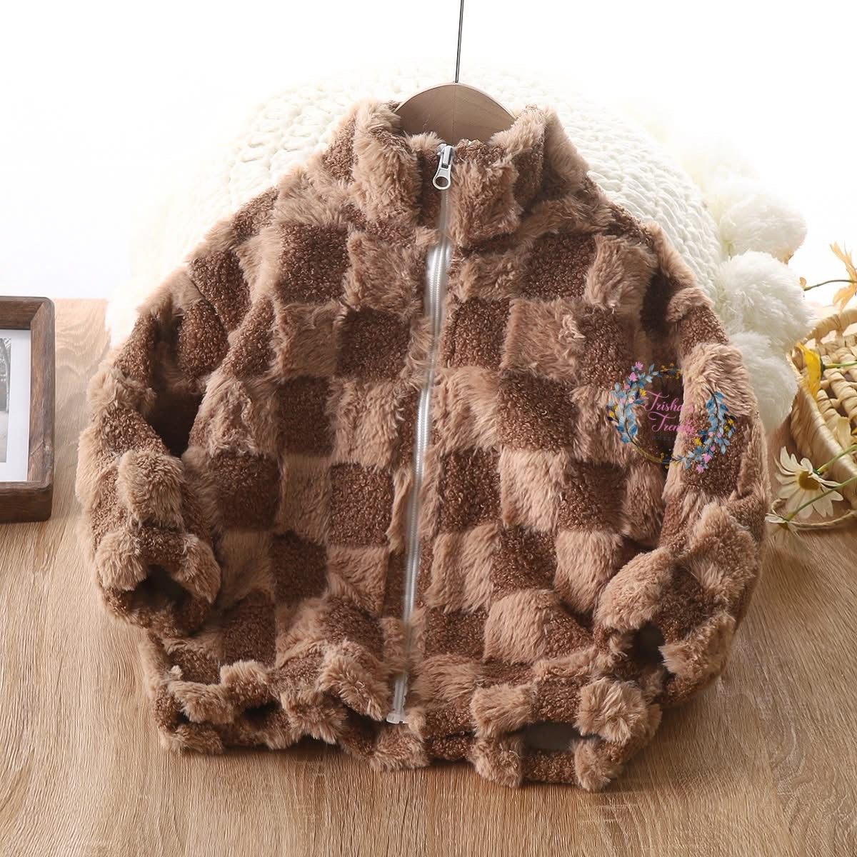 PREORDER: Checker Teddy Bear Fleece RERUN