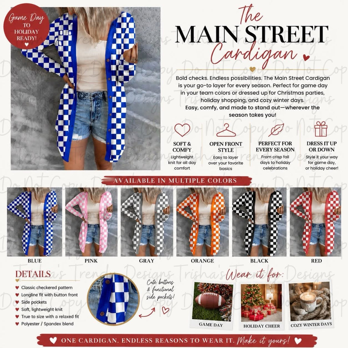 PREORDER: The Main Street Cardigan RERUN