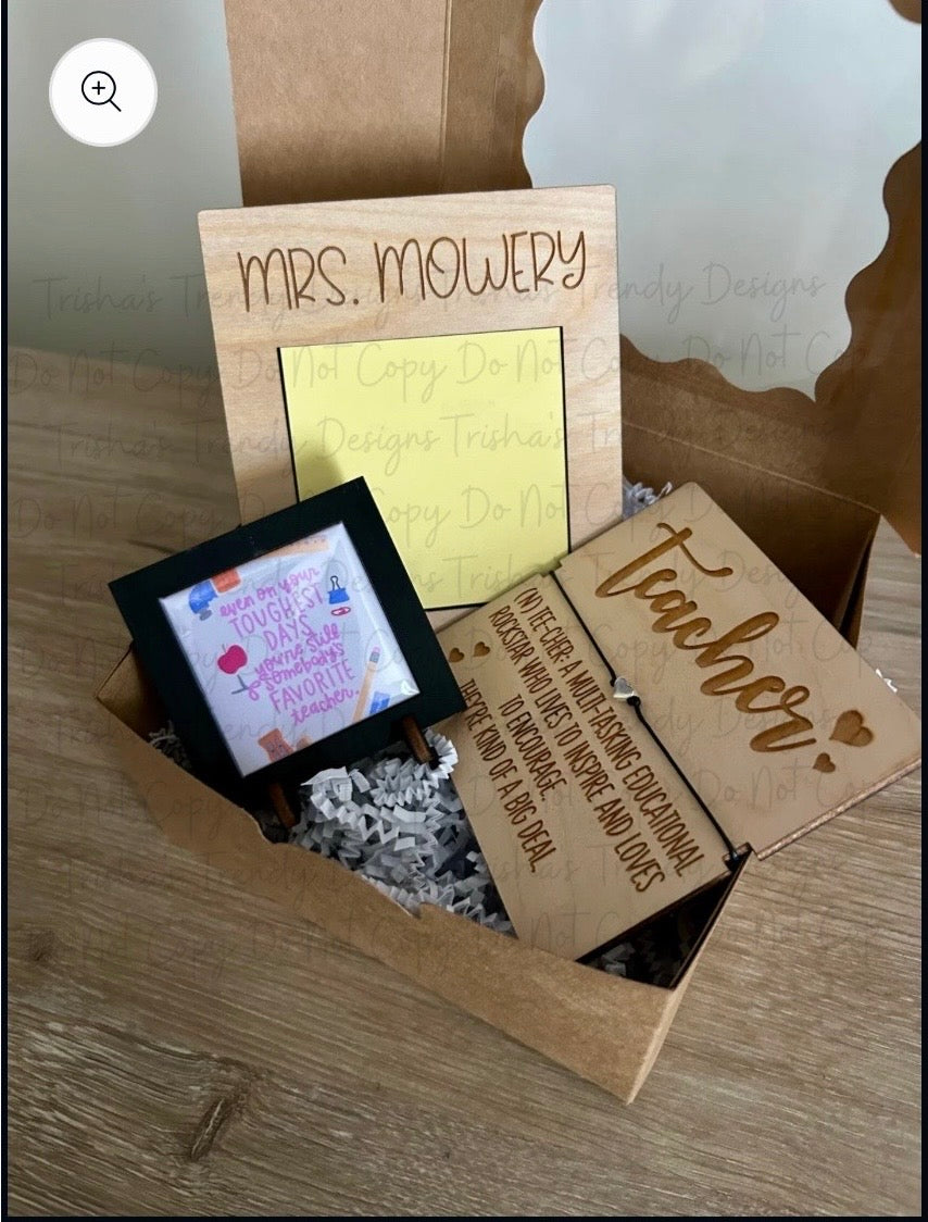 Teacher gift set