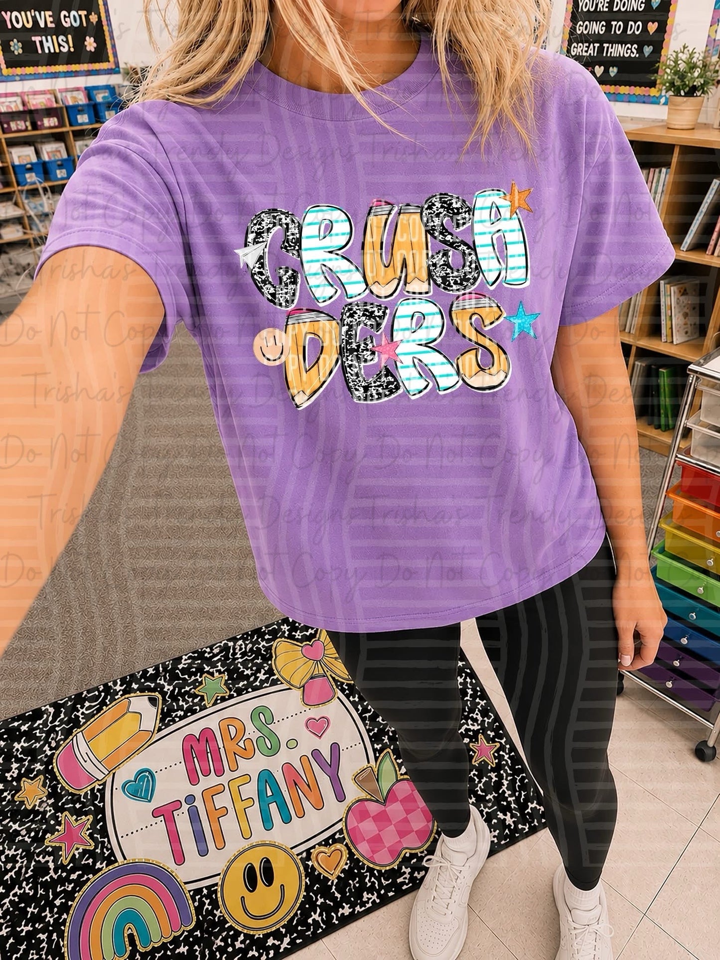Custom school tee