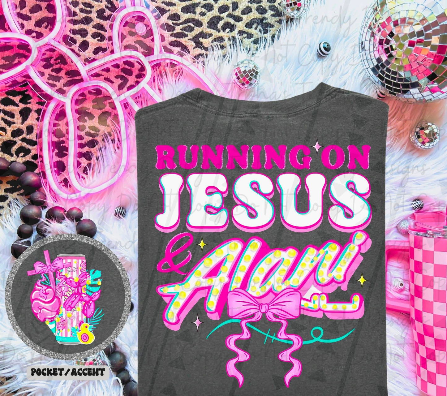 Running on Jesus and Alan!