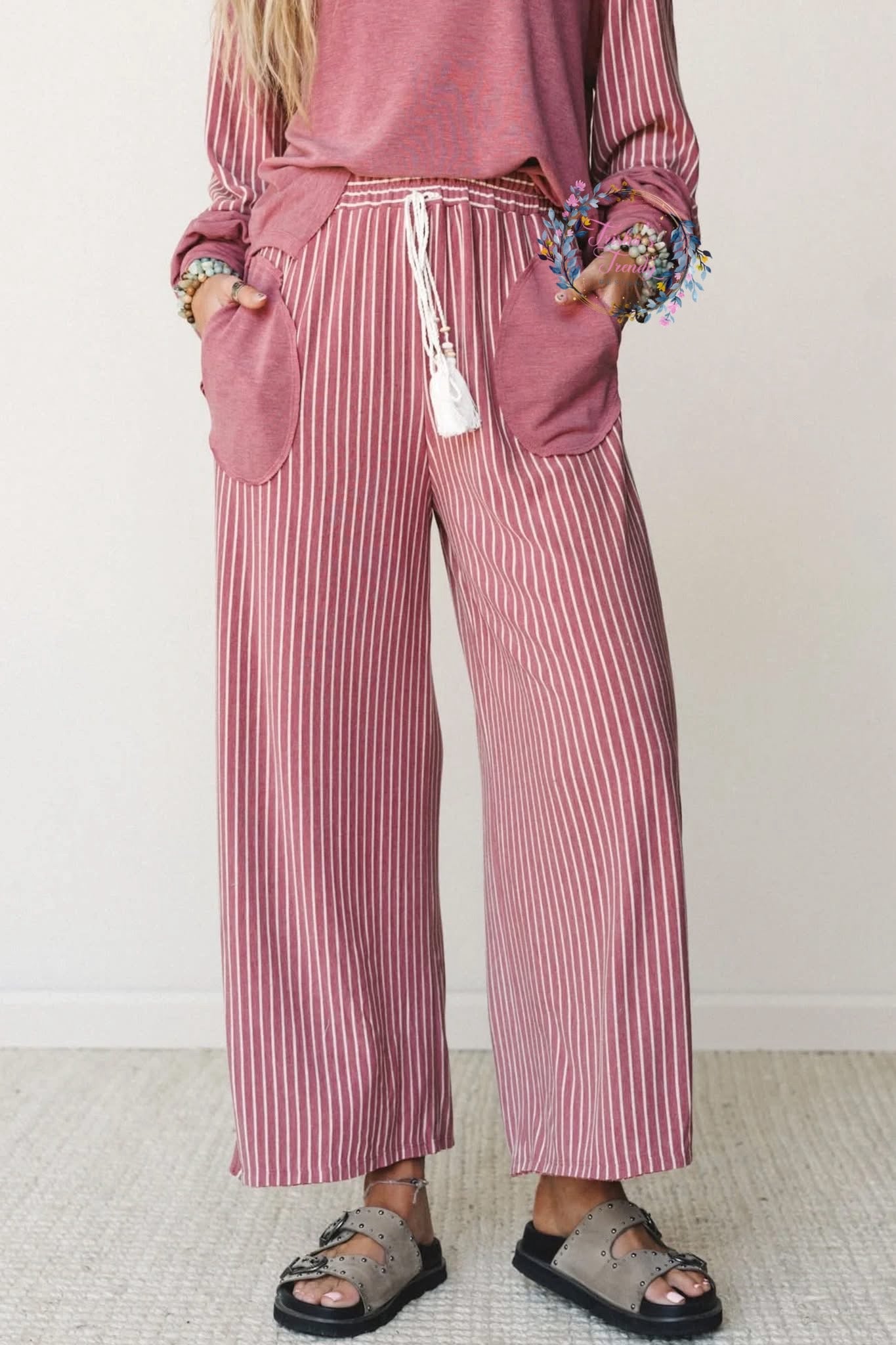 PREORDER: Stripe Lounge Set