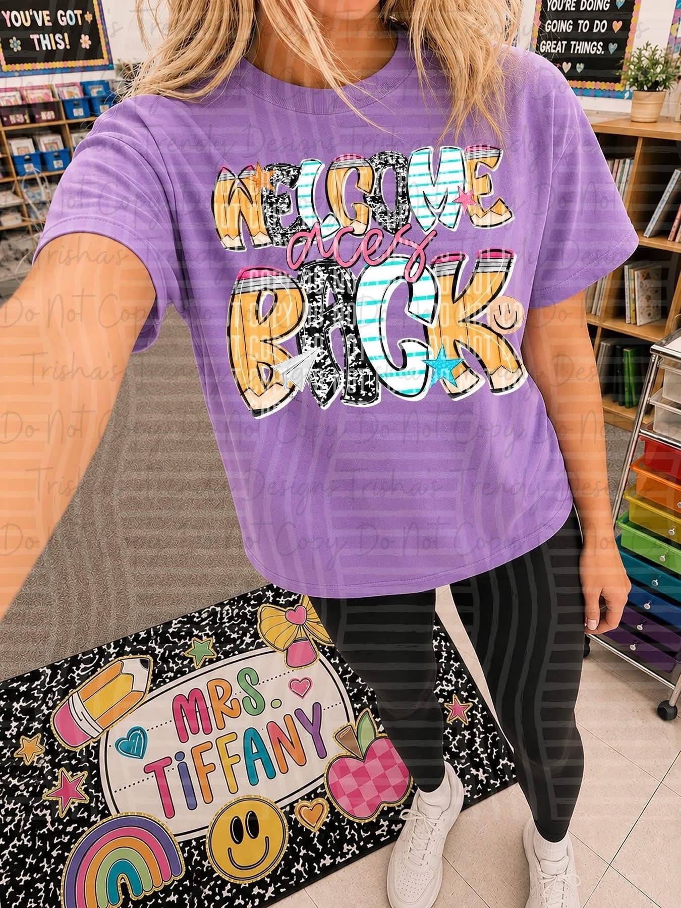 Custom school tee