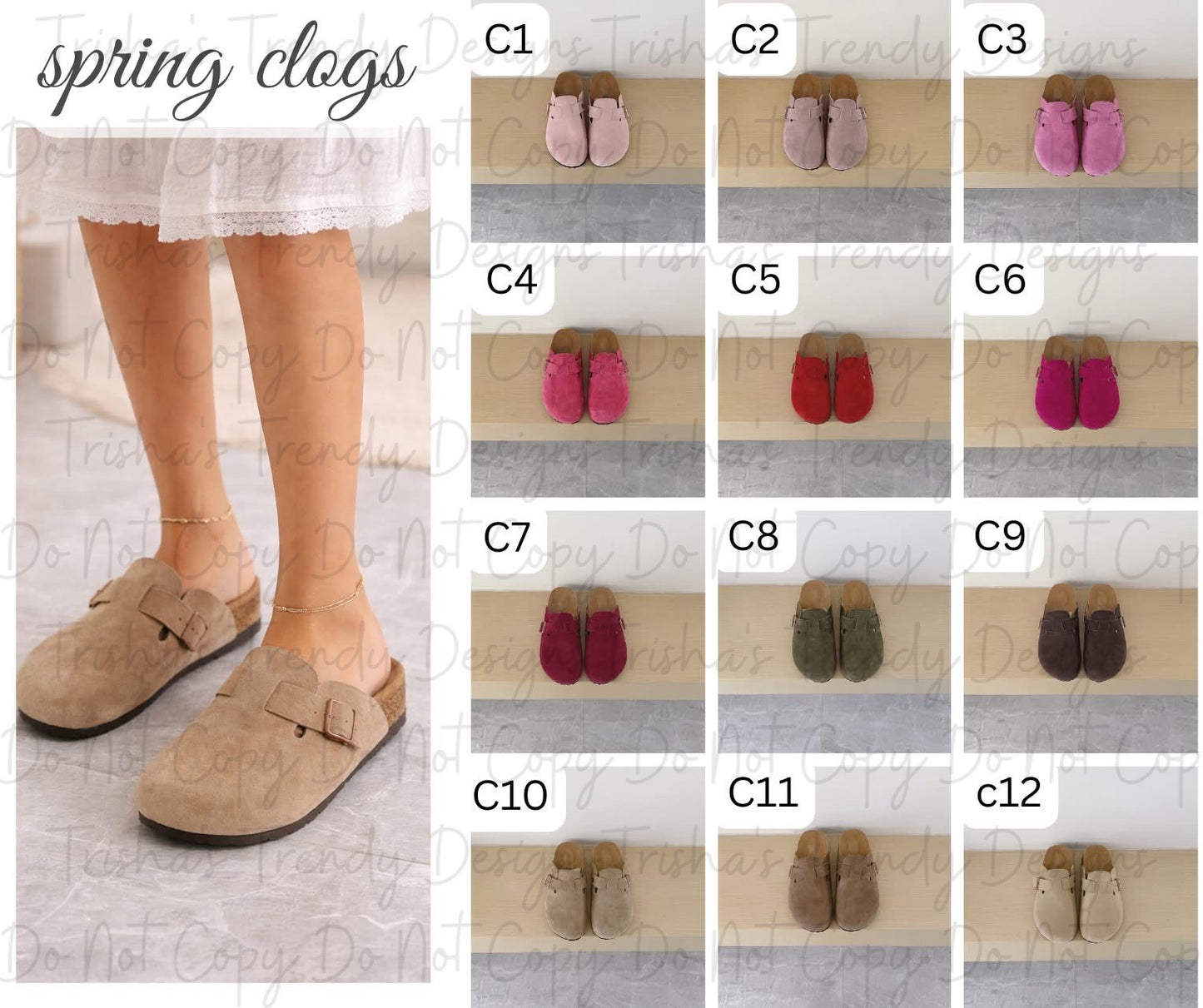 PREORDER: Spring Clogs