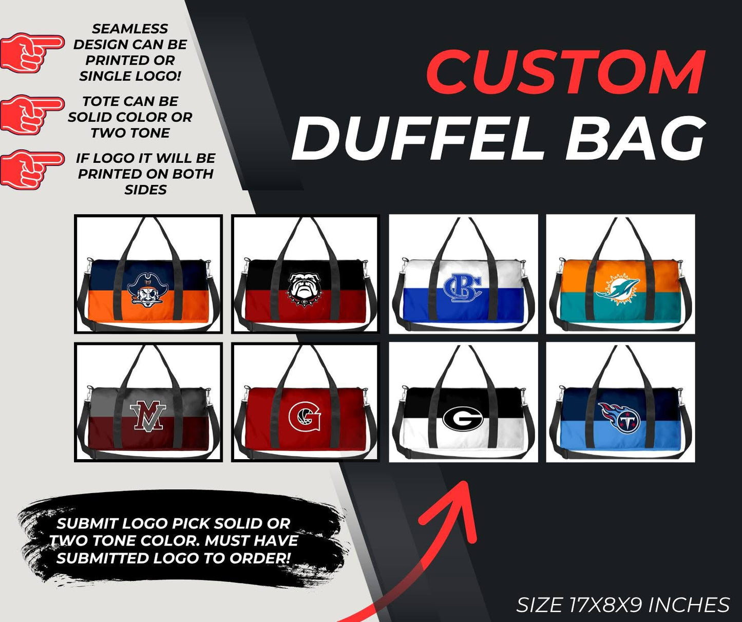PREORDER: CUSTOM DUFFEL