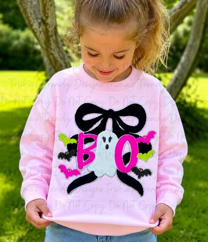 Boo patch tee  YOUTH