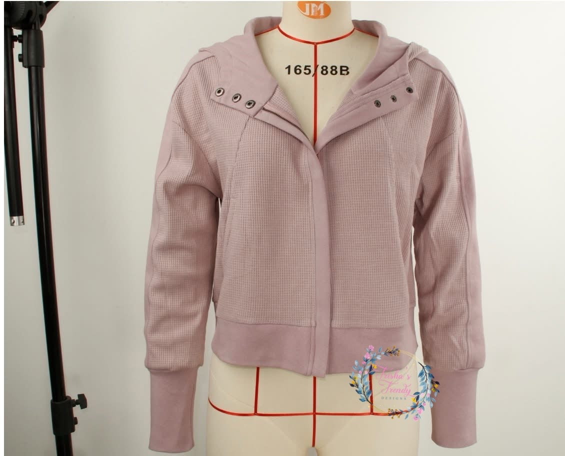 PREORDER: Re-run Lucia Waffle Zip
