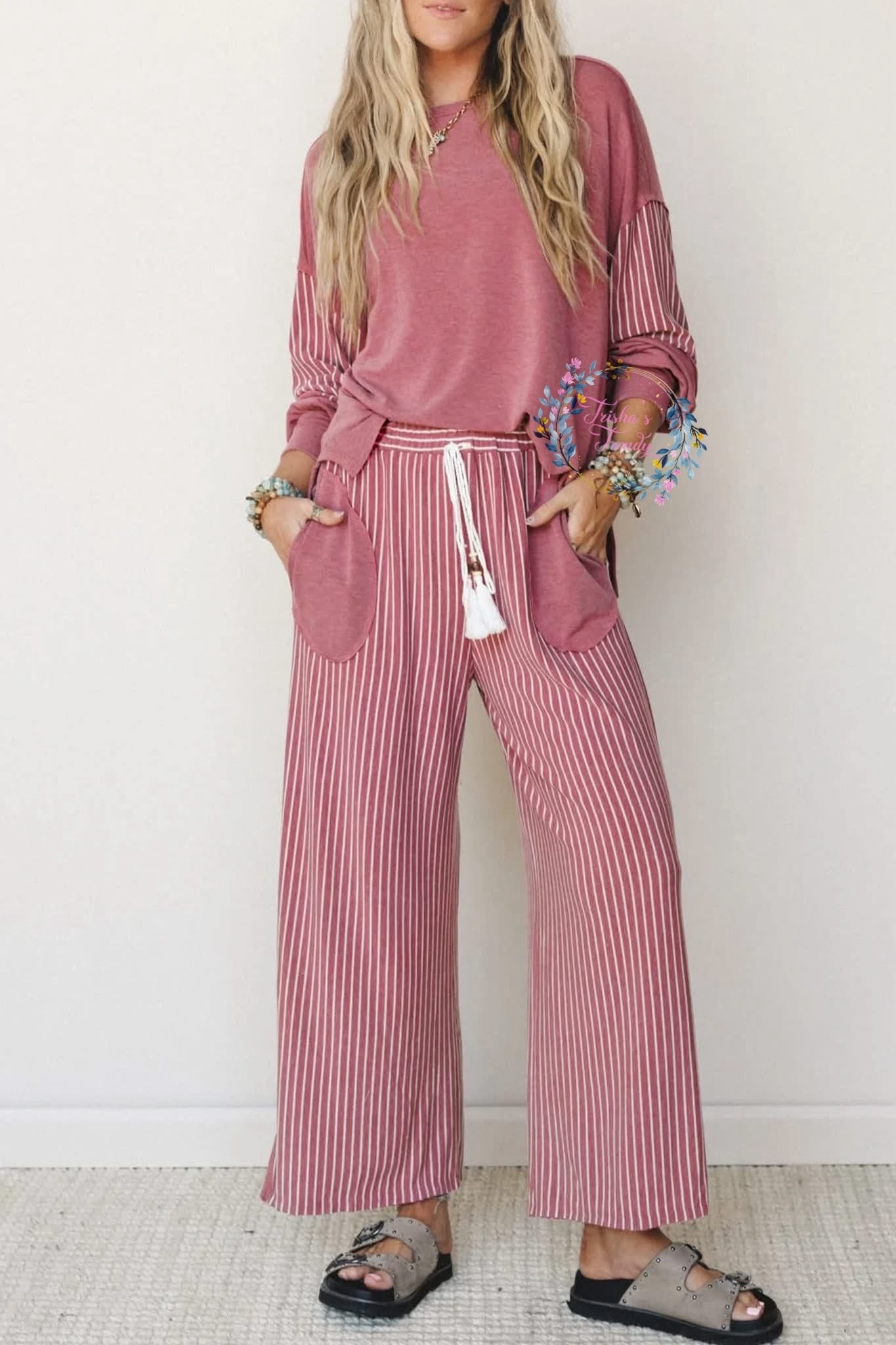 PREORDER: Stripe Lounge Set