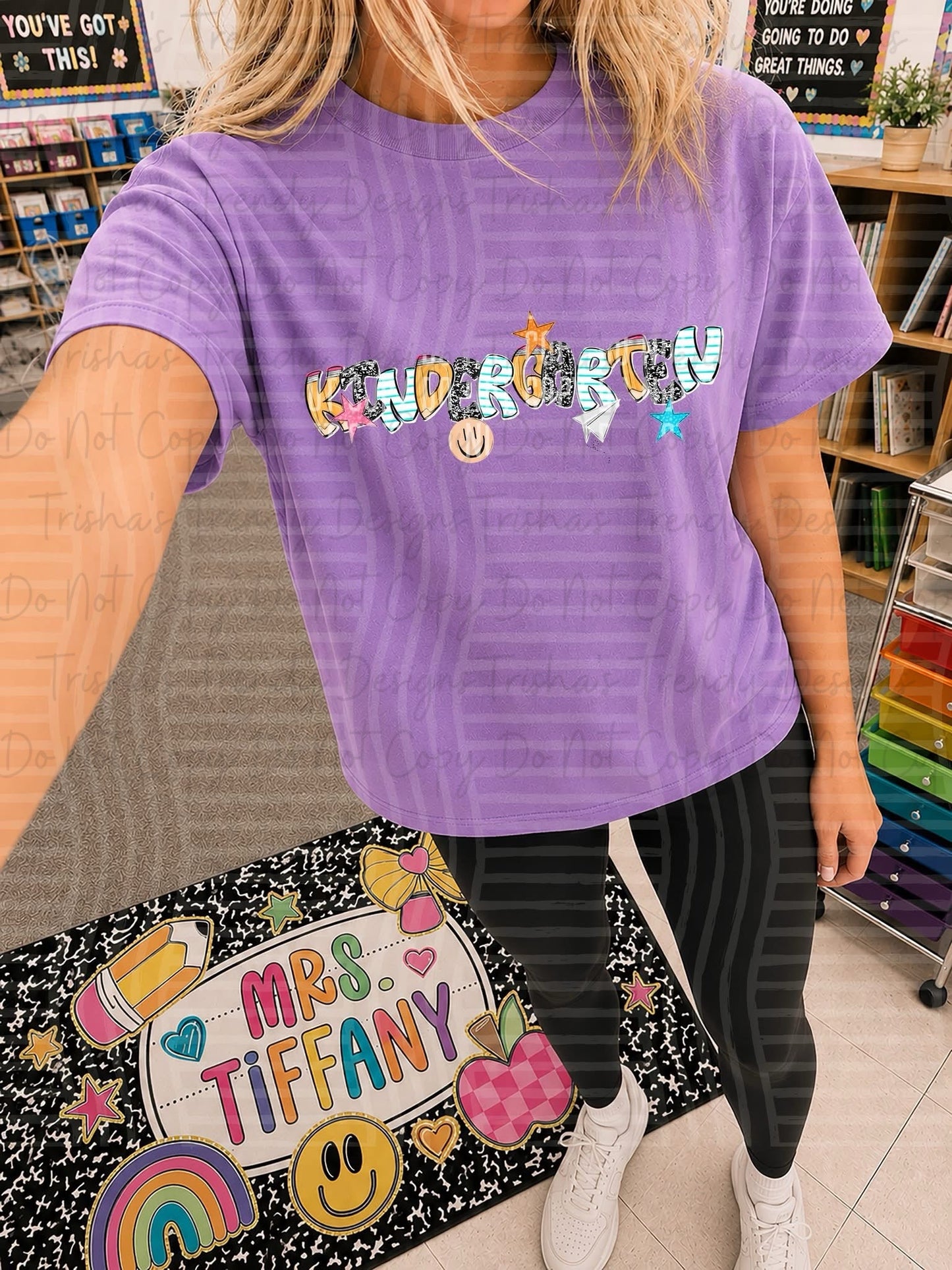Custom school tee