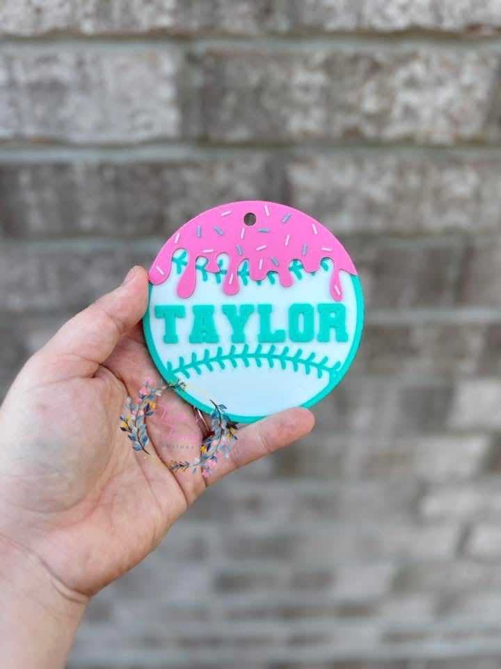 Custom bag tag