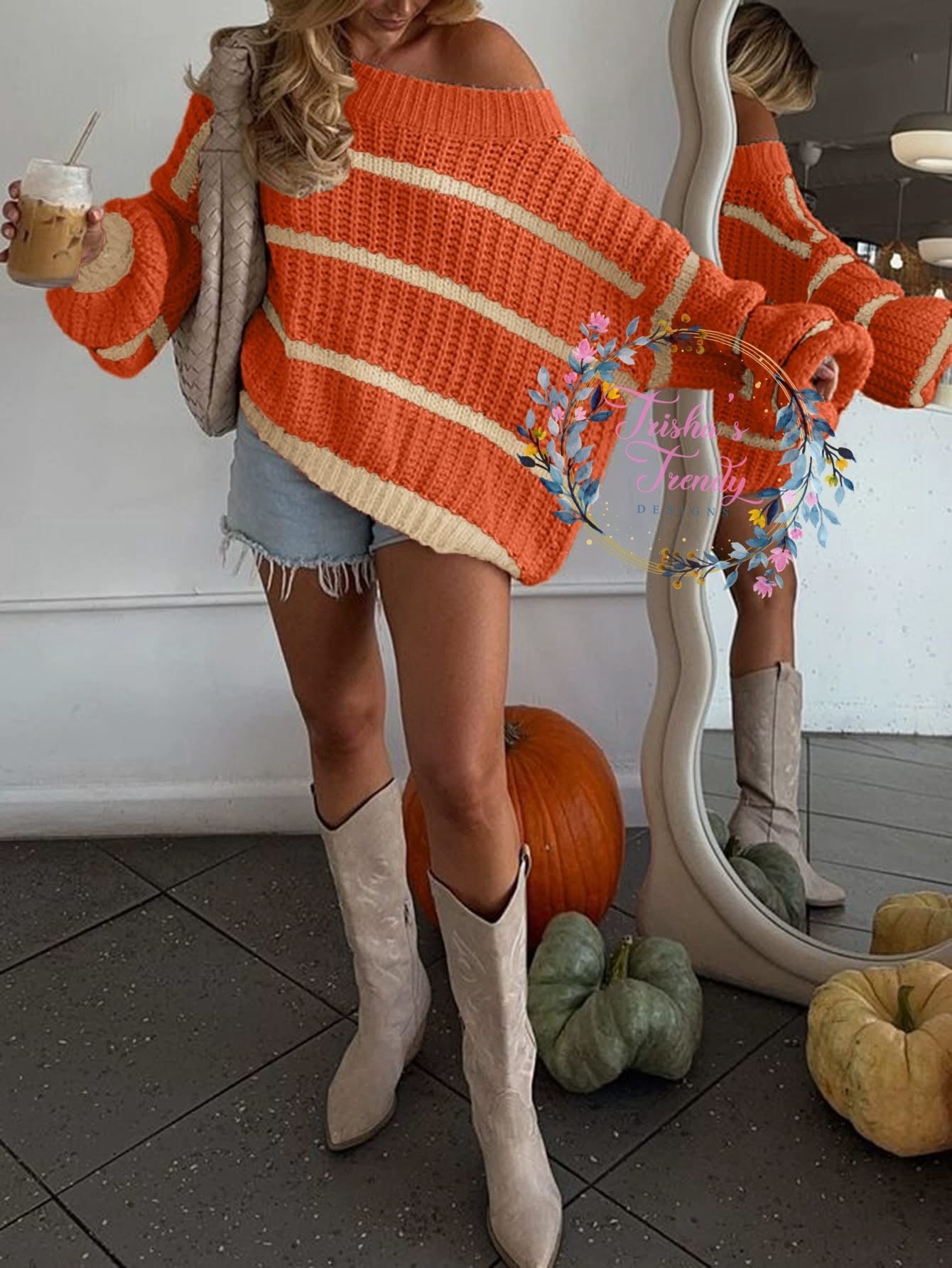 PREORDER: The Fireside Stripe Knit Sweater