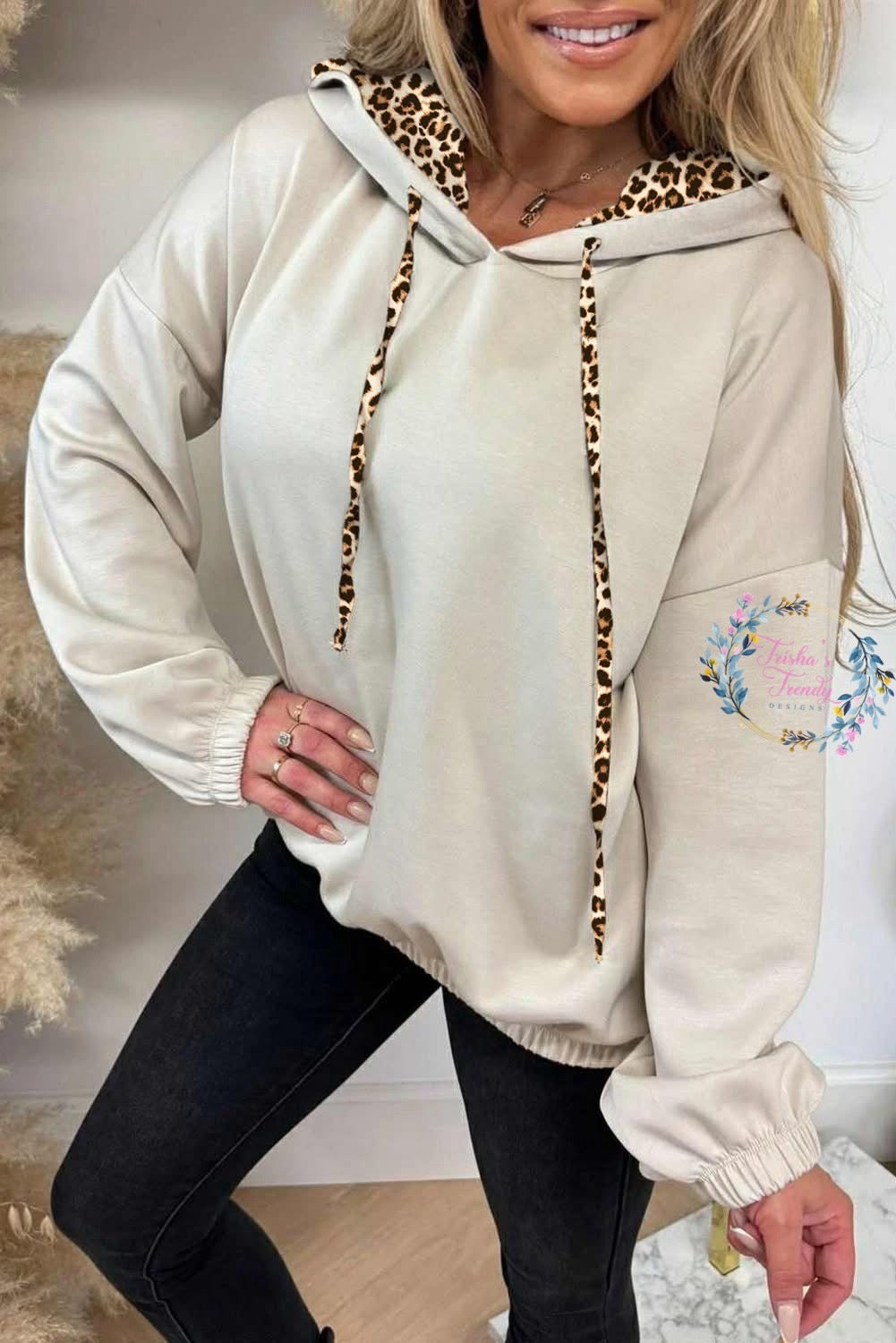 PREORDER: Leopard Hooded Top
