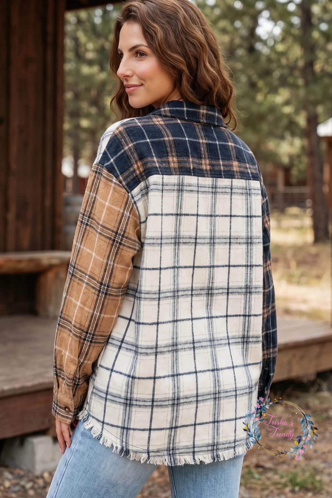 PREORDER: Haisley Multi-Plaid Top