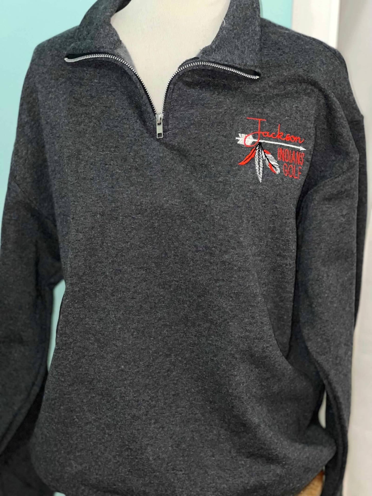 Jackson golf pocket embroidery