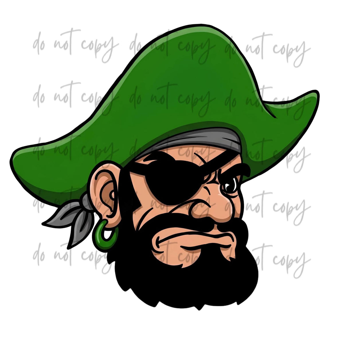 Custom mascot oversized