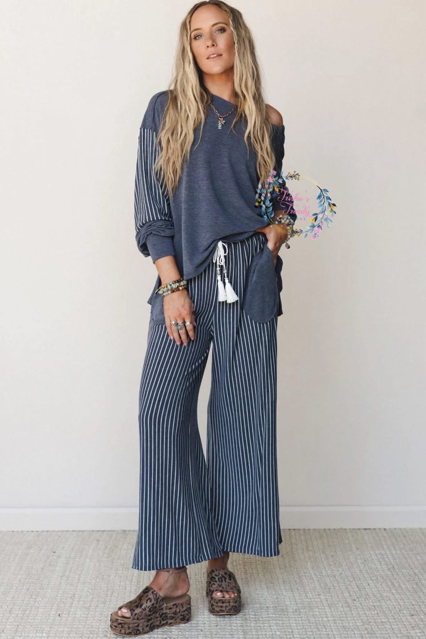 PREORDER: Stripe Lounge Set