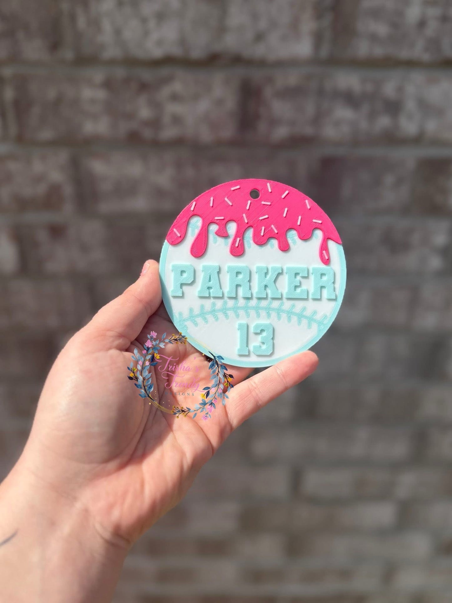 Custom bag tag