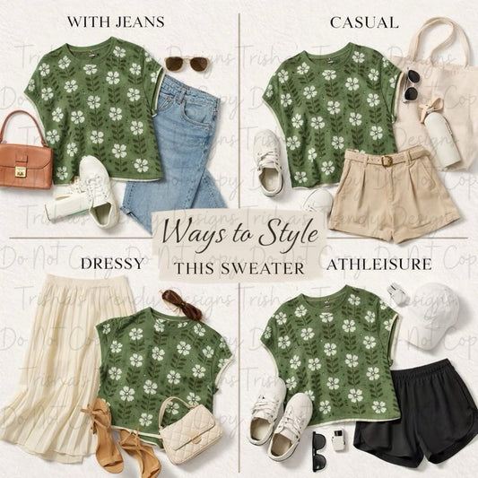 PREORDER: The Wildflower Knit Sweater