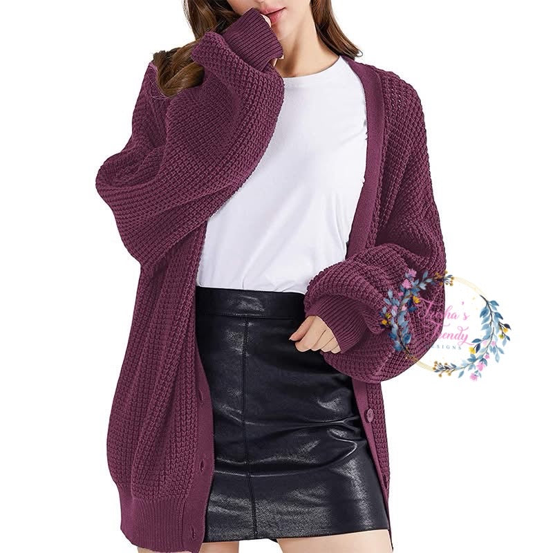 PREORDER: Slouchy Knit Cardi