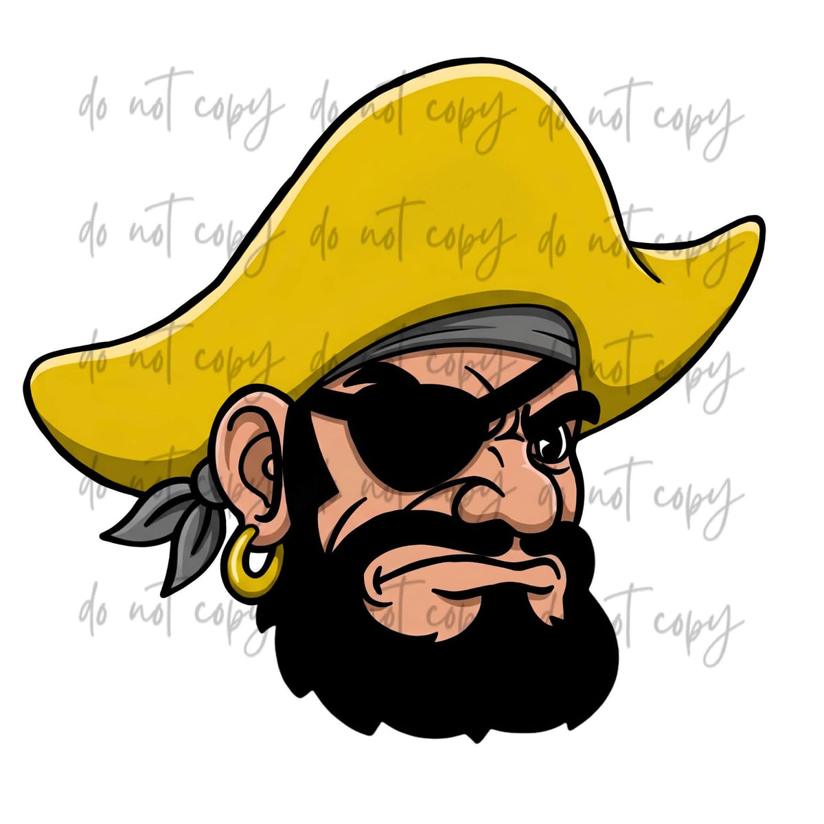 Custom mascot oversized