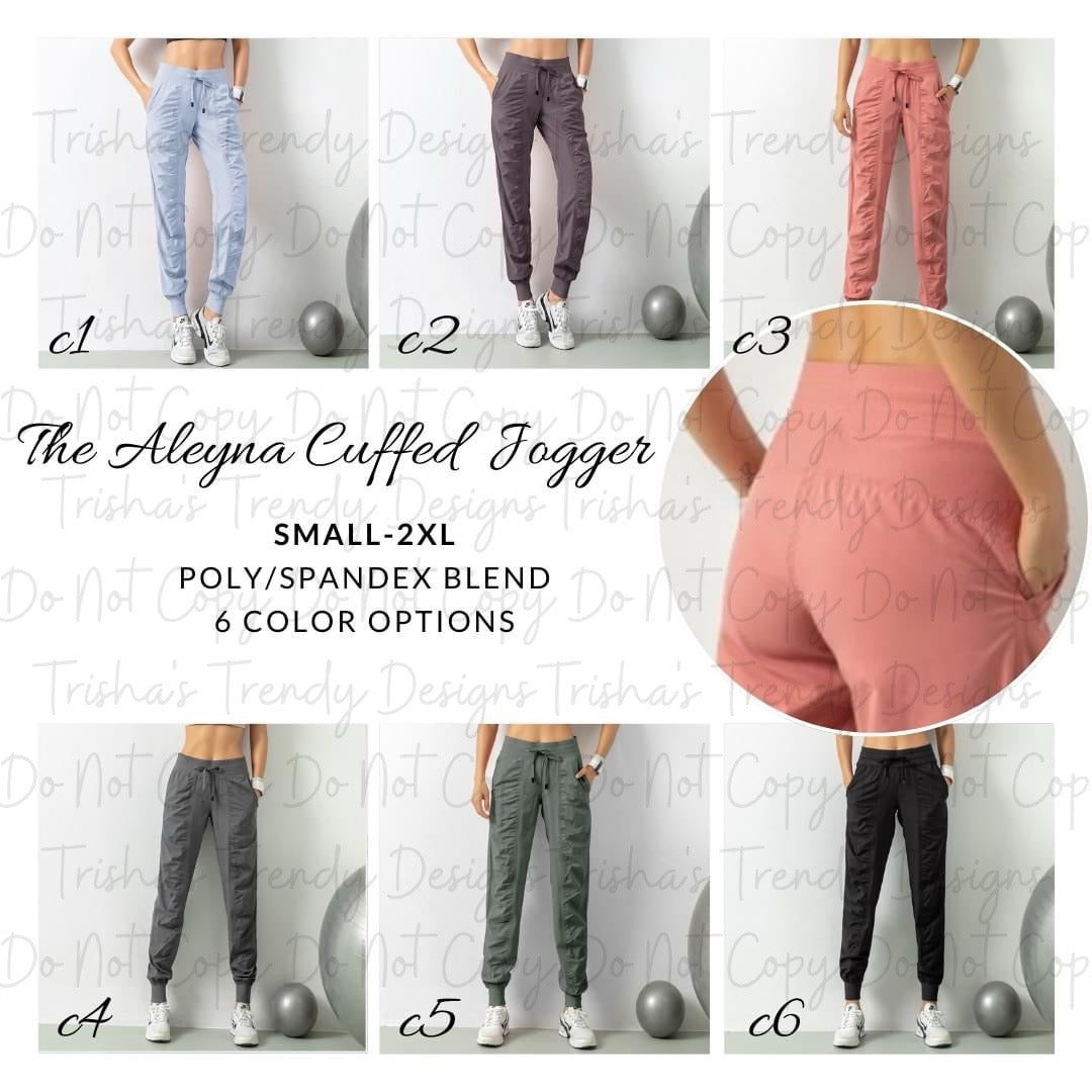 PREORDER: RERUN The Aleyna Cuffed Jogger