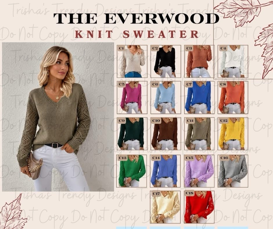 PREORDER: The Everwood Knit Sweater