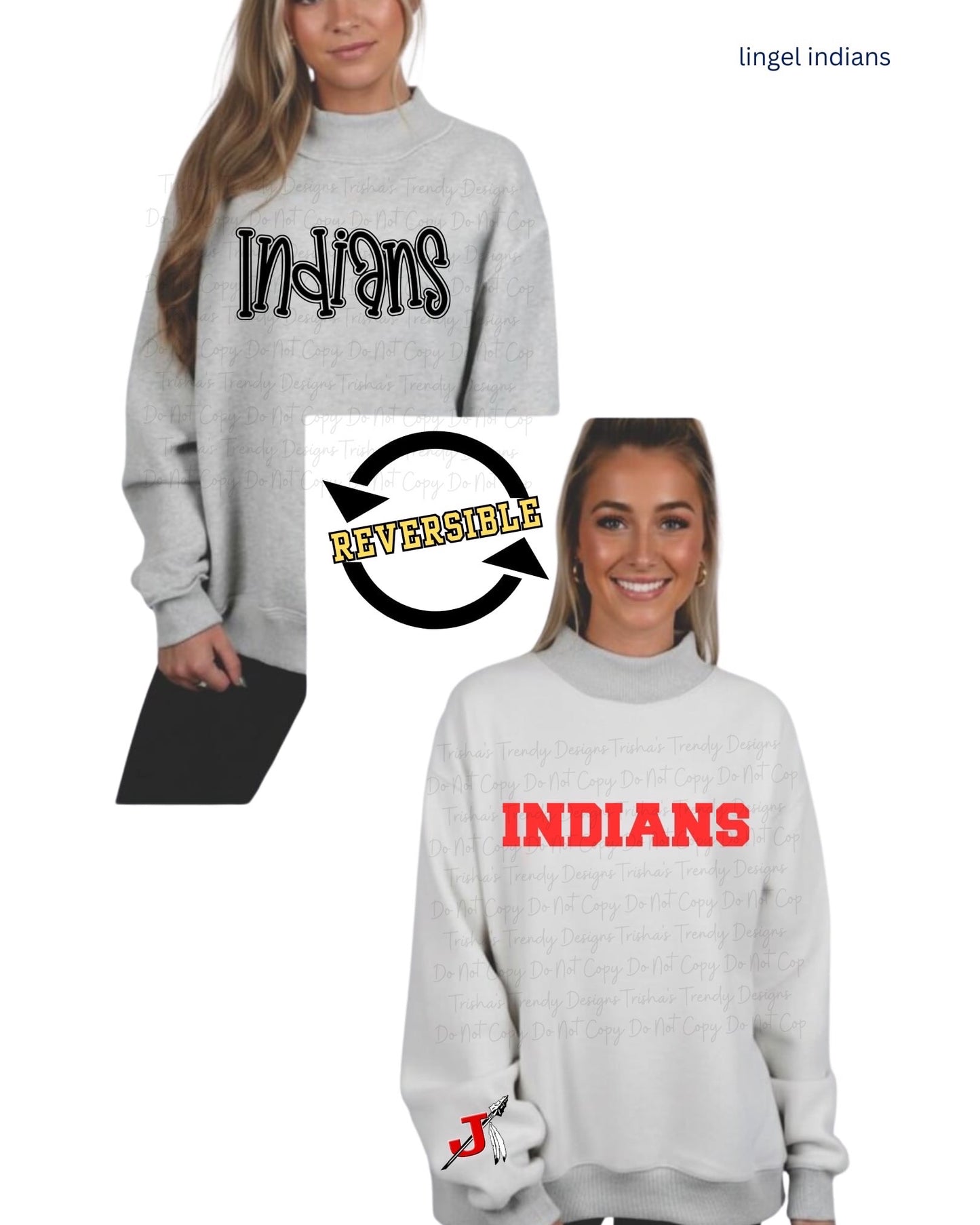 PREORDER: CUSTOM REVERSIBLE MOCK NECK SWEATERS