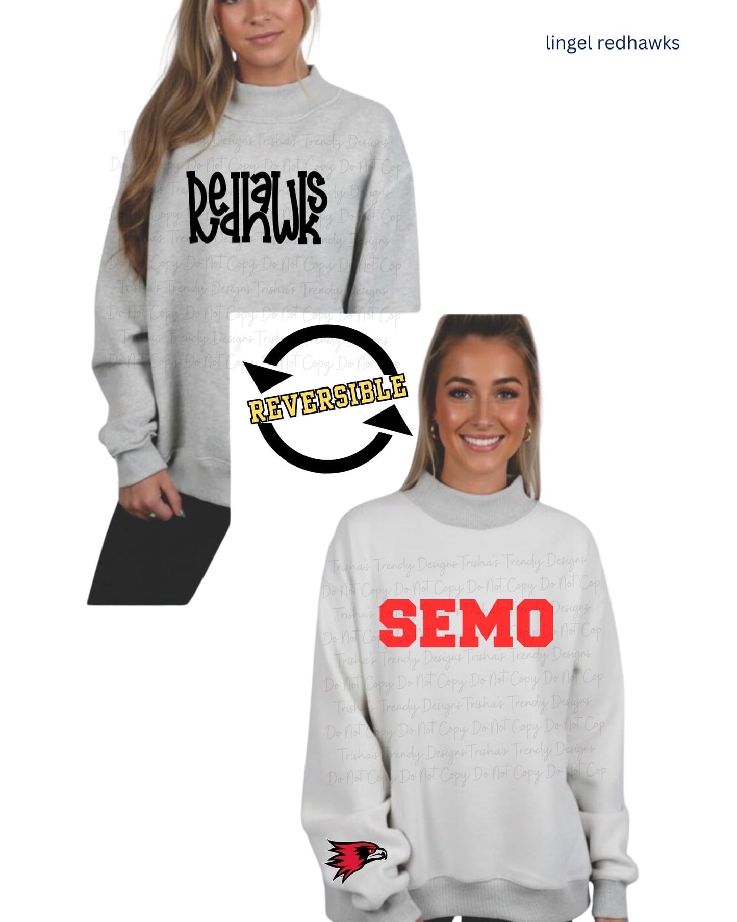 PREORDER: CUSTOM REVERSIBLE MOCK NECK SWEATERS