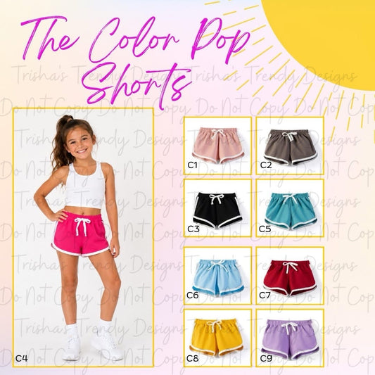 PREORDER: The Color Pop Shorts