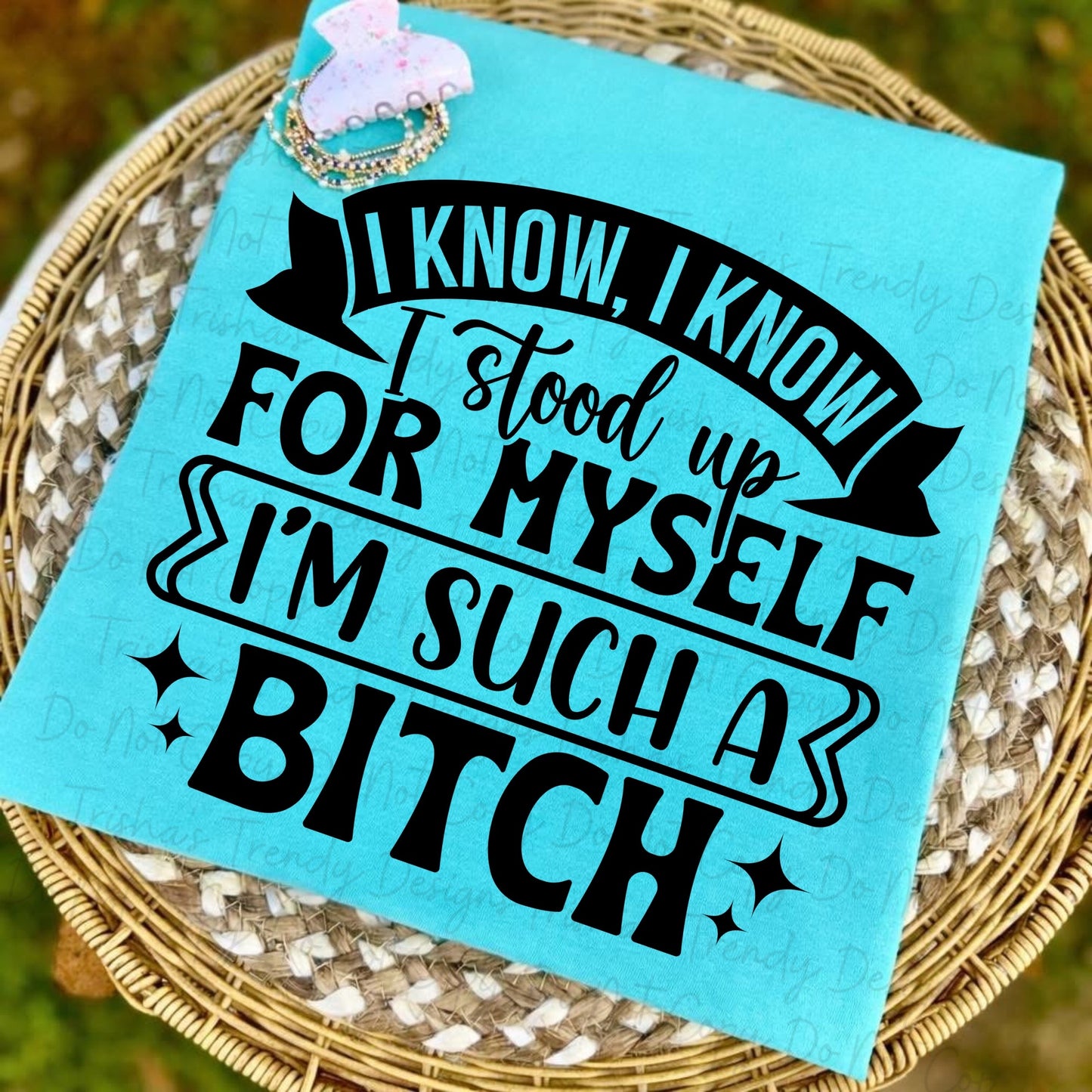 I know I know I stood up for myself 7.19