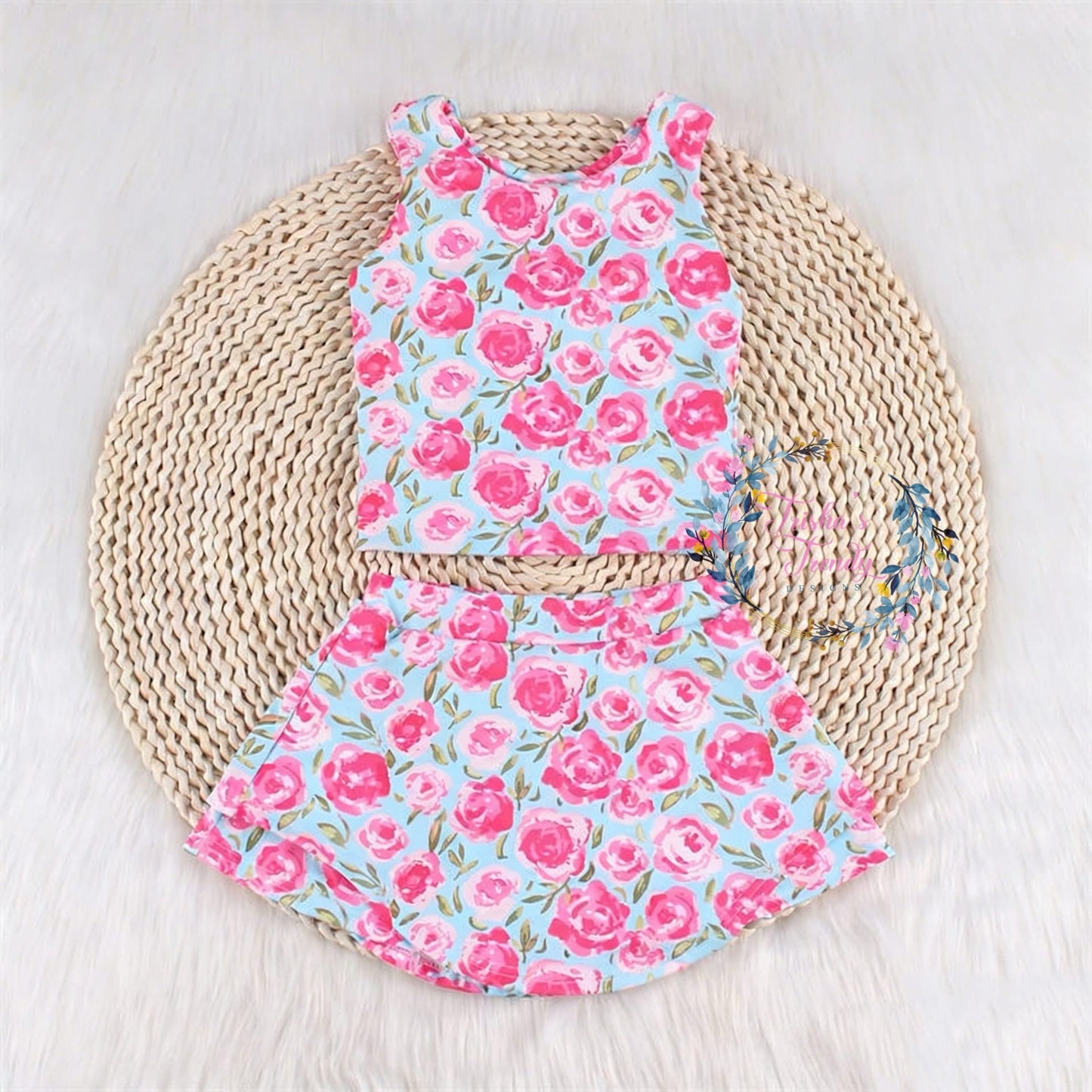 PREORDER: The Twirl & Tumble Skort Set