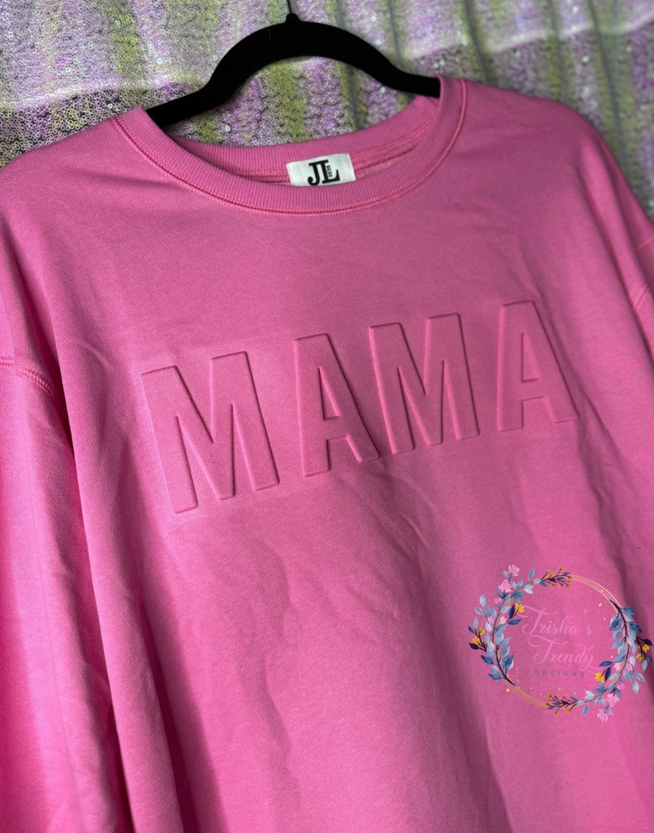 Embossed Mama Lightweight Sweatshirt