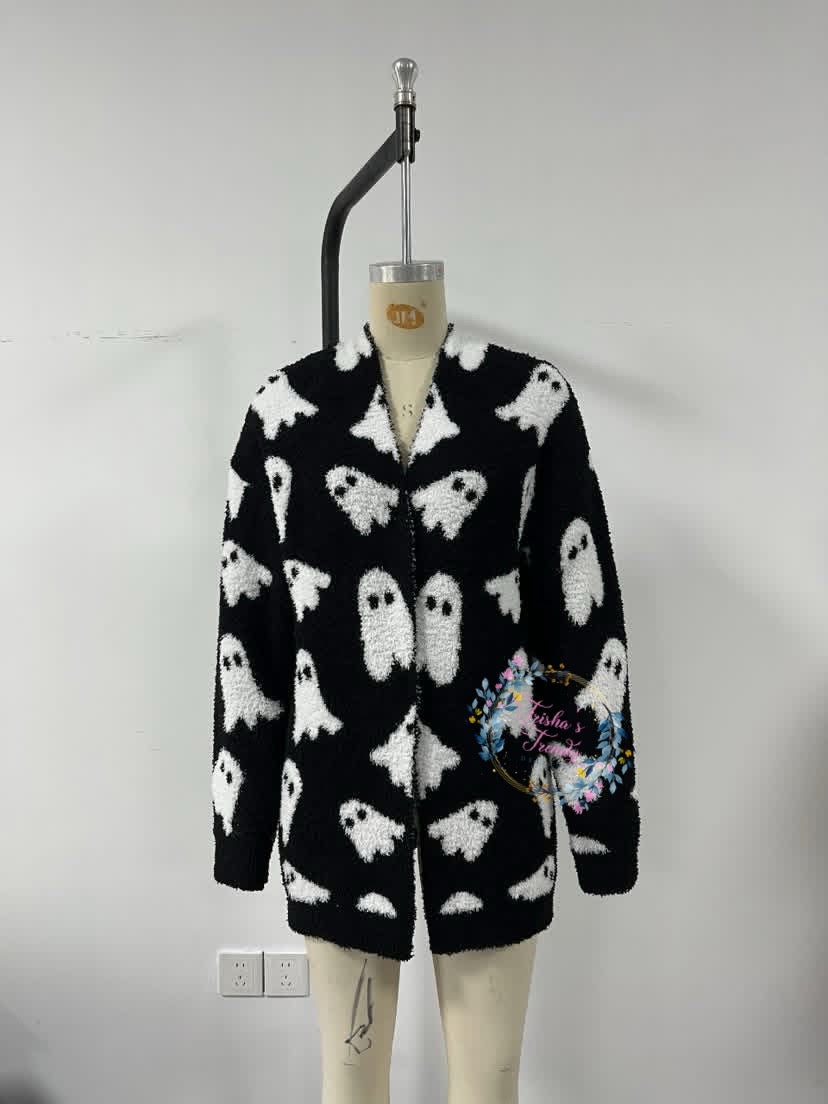 PREORDER: Spooky Season Ghost Cardigans