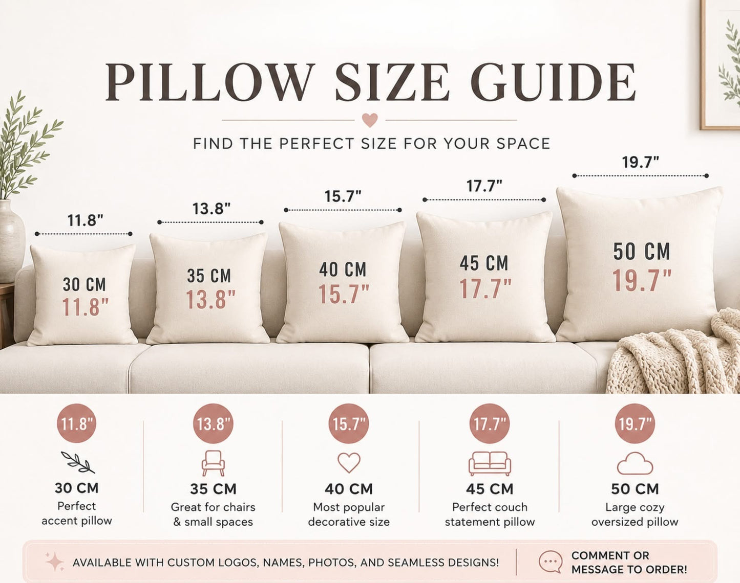 PREORDER: Custom Pillows