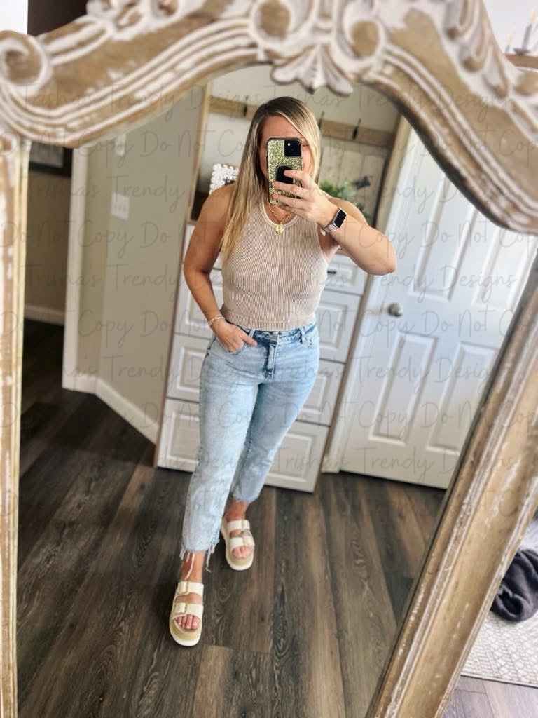 PREORDER: The Libby Ribbed Racerback Tank