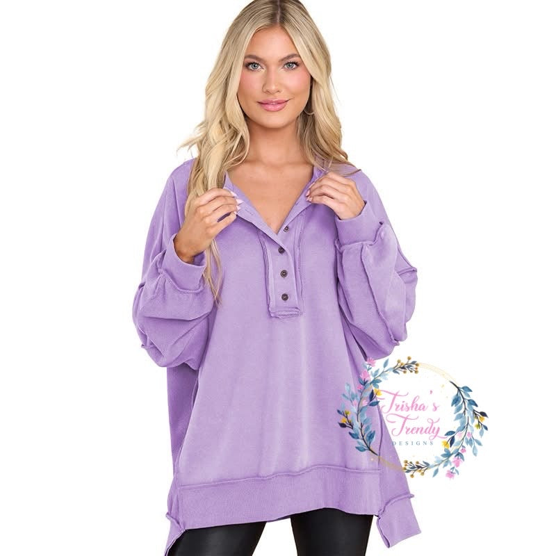 PREORDER: Jessie hi low Henley