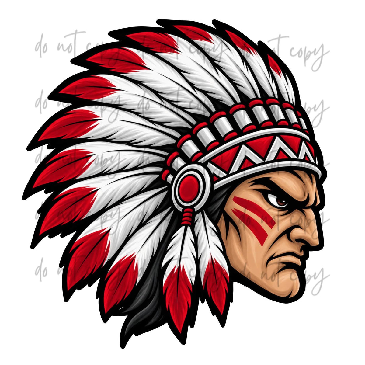 Custom mascot oversized