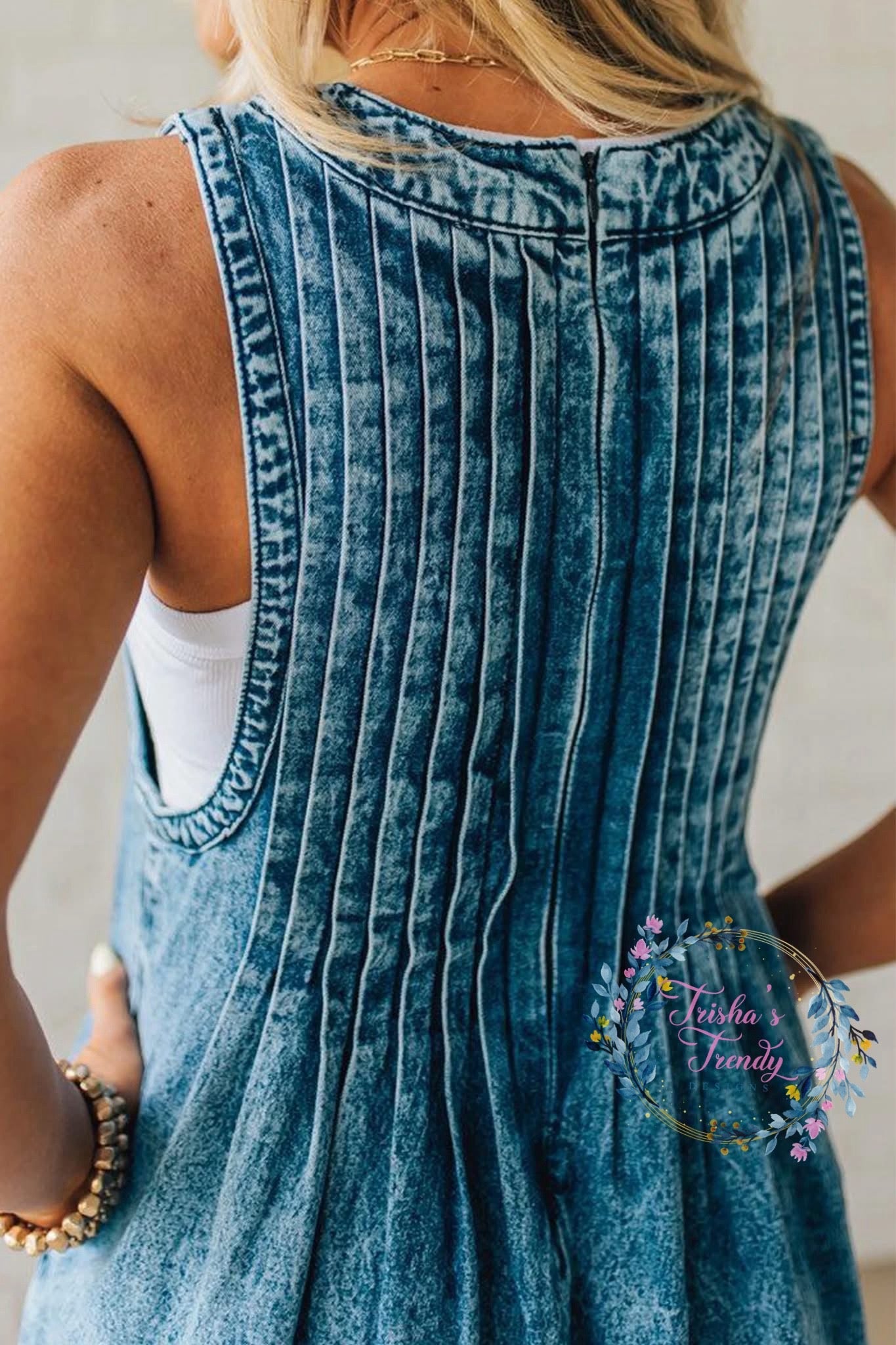 PREORDER: Ride with me Denim Jumper