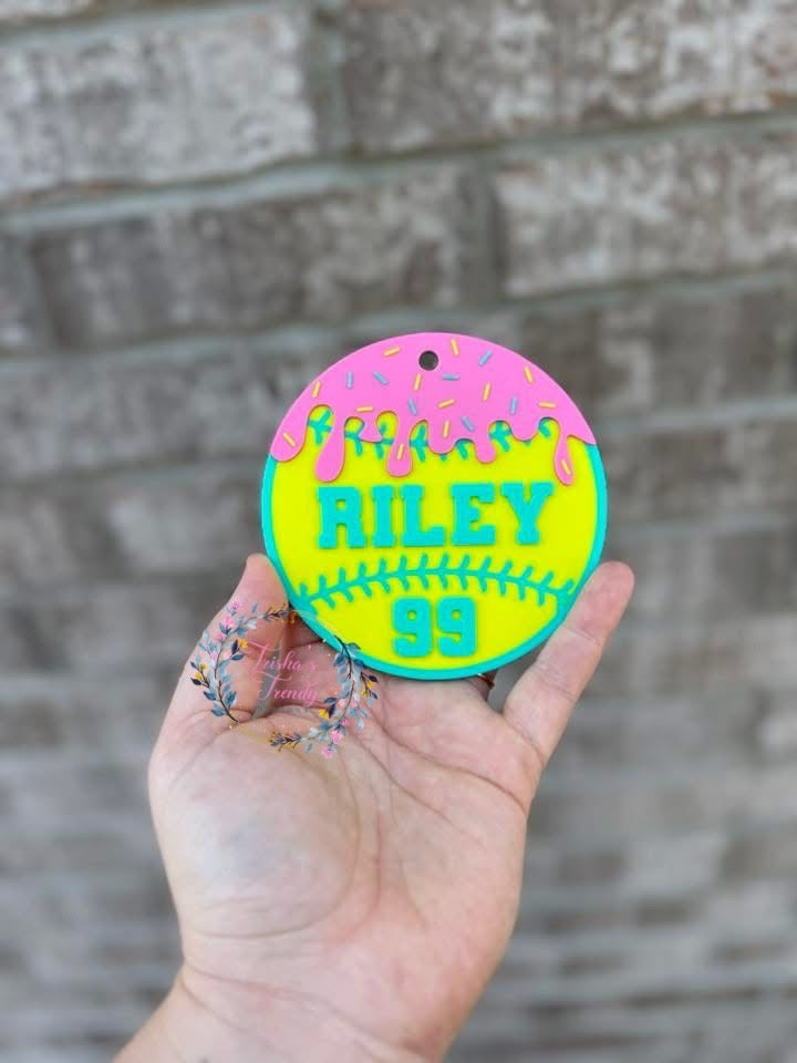 Custom bag tag