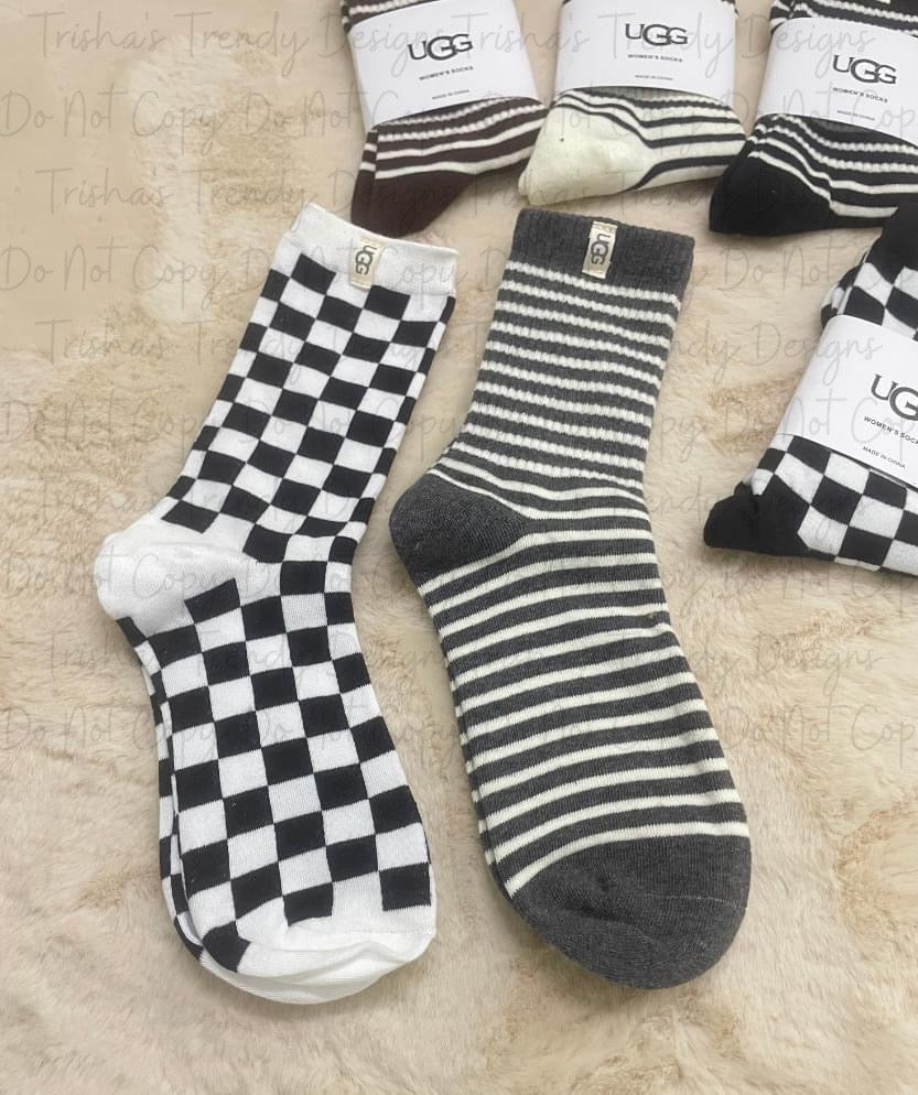 PREORDER: KNIT DUPED SOCKS